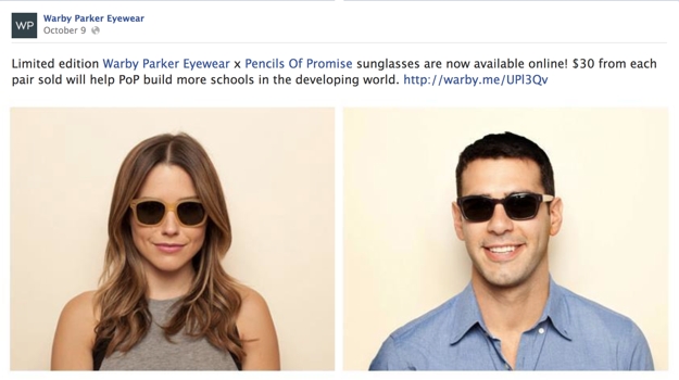 Warby-Parker-Facebook Warby-Parker-Facebook