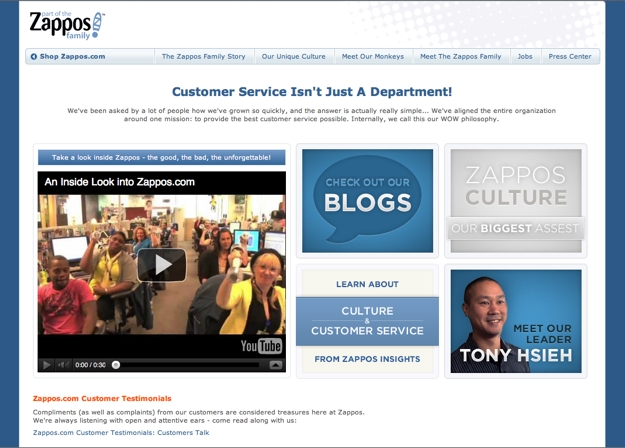 Zappos-About Zappos-About