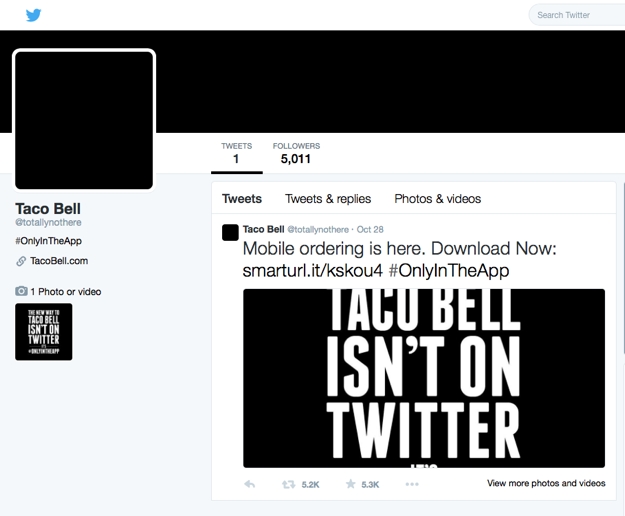 Taco Bell Twitter